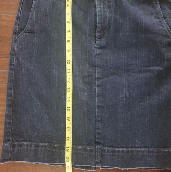 Eddie Bauer Pencil Denim Skirt - Picture 5 of 8
